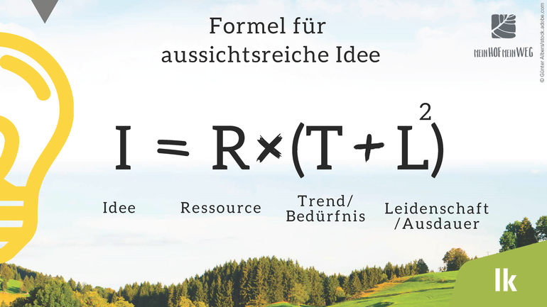 Formel ausichtsreiche Idee_copyright Stachel - LK Steiermark.png © Landwirtschaftskammer Steiermark / Peter Stachel Formel ausichtsreiche Idee_copyright Stachel - LK Steiermark.png © Landwirtschaftskammer Steiermark / Peter Stachel