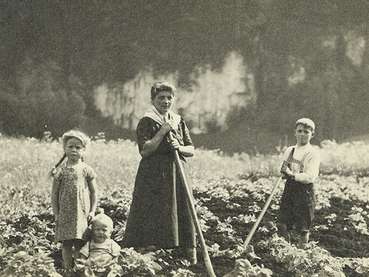 Landwirtschaft früher.jpg © Ansichtskartensammlung Richard Huter, Vorarlberger Landesbibliothek Landwirtschaft früher.jpg © Ansichtskartensammlung Richard Huter, Vorarlberger Landesbibliothek