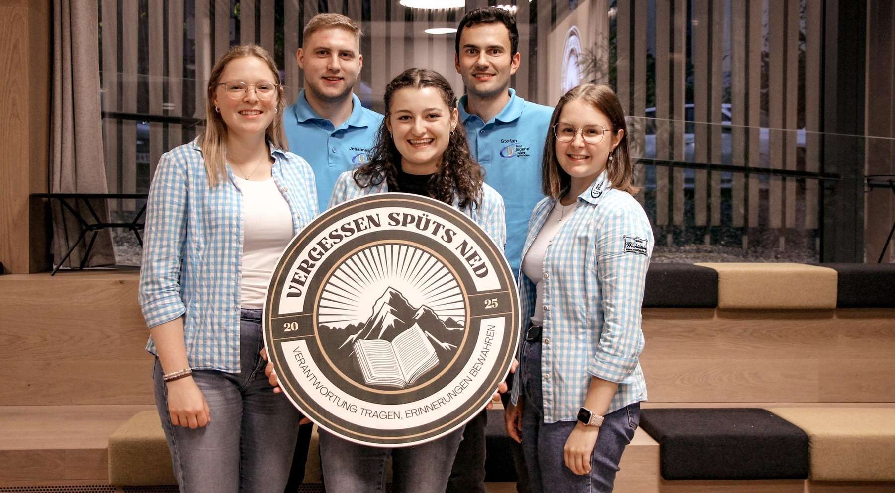 Projektleiterin Maria Aigner mit ihrem Projektteam © Landjugend Bezirk Gmunden