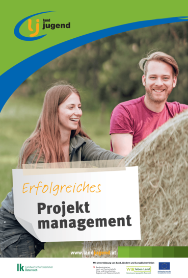 Broschüre  Erfolgreiches Projektmanagement  Cover © Landjugend Österreich