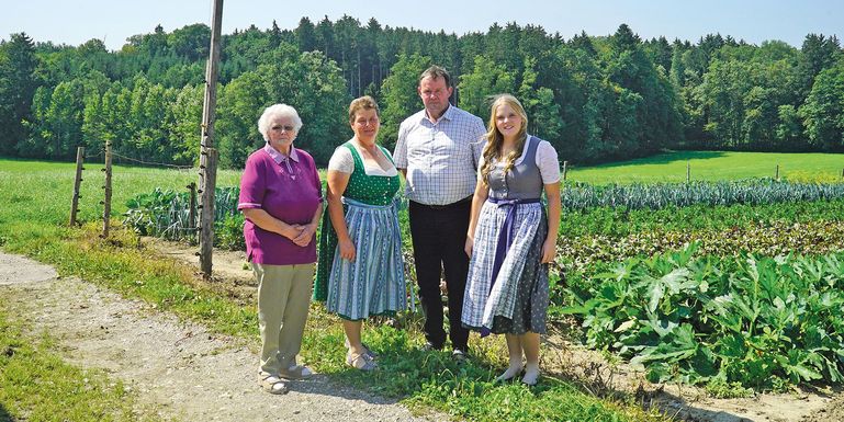 Milchwirtschaft und Gemüseanbau	Hand in Hand © Archiv