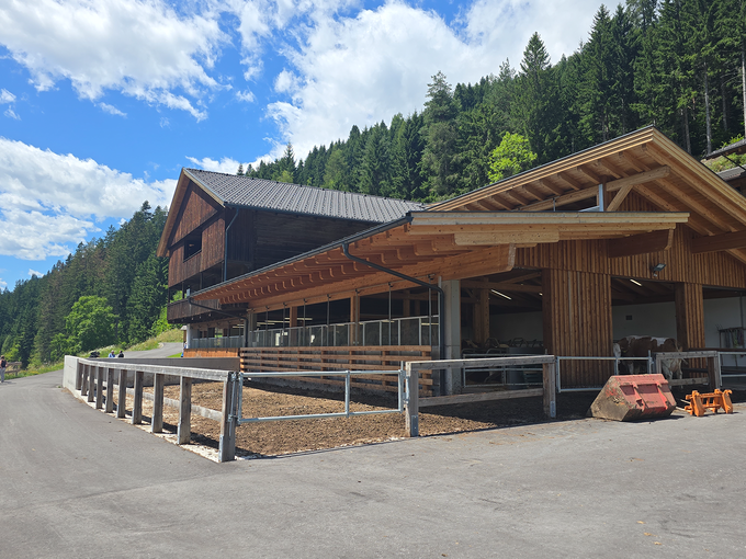 Neuer Stall der Familie Stocker © LK Tirol