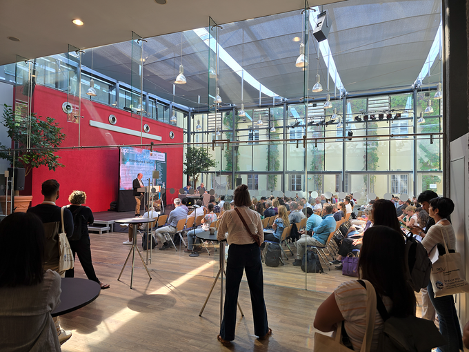 Vortragender und Zuschauer bei der EEAP © LK Tirol Vortragender und Zuschauer bei der EEAP © LK Tirol