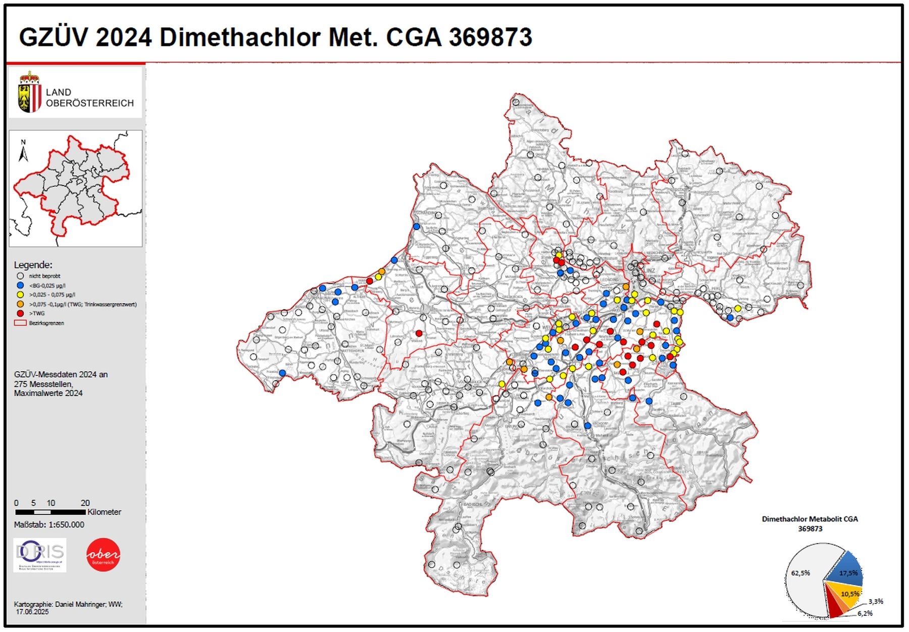 GZÜV 2024 Dimethachlor Met. CGA 369873.jpg © Land OÖ GZÜV 2024 Dimethachlor Met. CGA 369873.jpg © Land OÖ