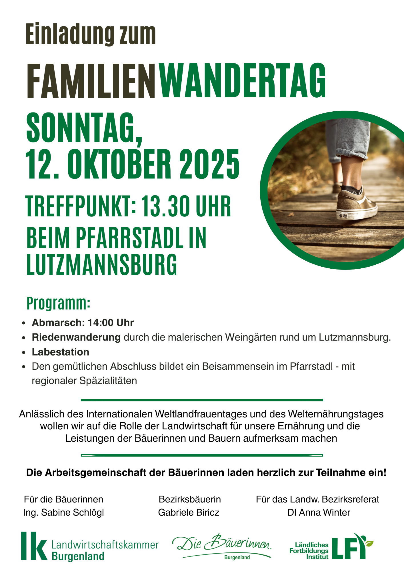 Familienwandertag Oberpullendorf .png © Archiv