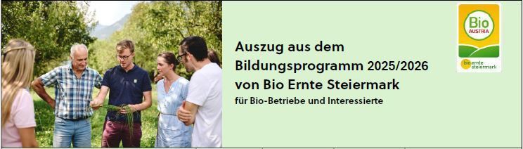 Kursprogramm 2025-2026 Bio Ernte Steiermark.jpg © Archiv