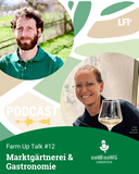 Die beiden Gäste des Farm Up Talk 12 © LFI Österreich