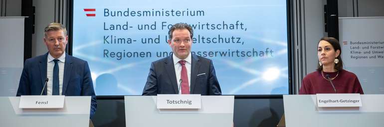 Präsentation Grüner Bericht 2025.jpg © BMLUK/Hemerka Präsentation Grüner Bericht 2025.jpg © BMLUK/Hemerka