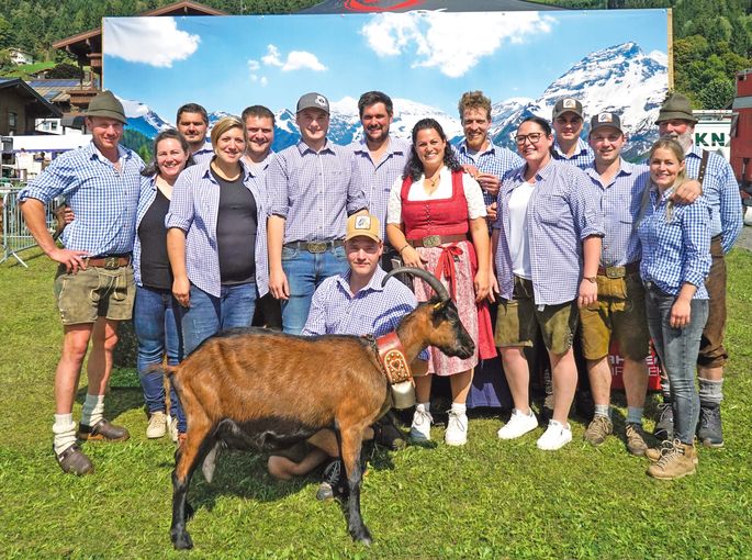 Den Pinzgauer Ziegen gehört der Schauring.jpg © Etter