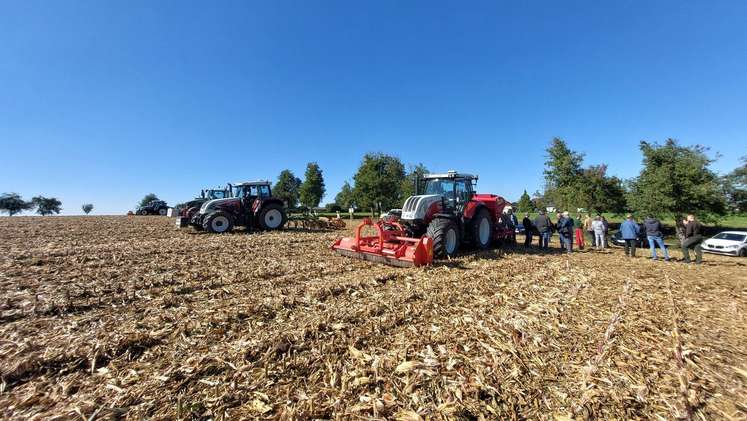 Feldtag - Stoppelbearbeitung in Bad Hall, 3. Oktober 2025