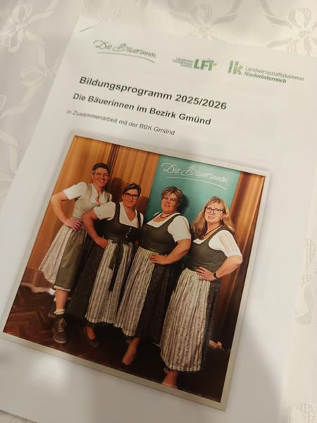 Hebstarbeitstagung der Bäuerinnen im Gebiet Weitra © Die Bäuerinnen im Gebiet Weitra