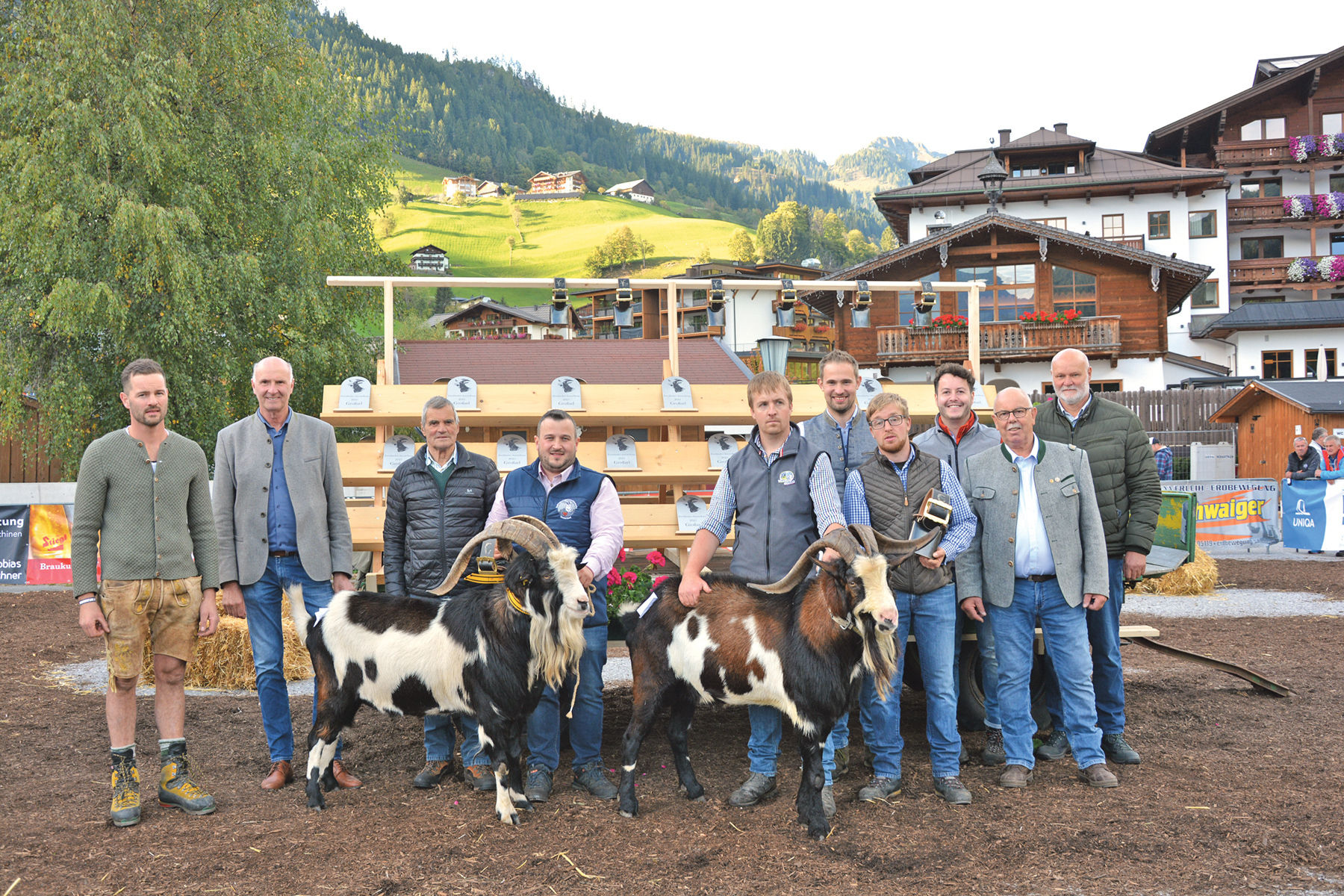 Tauernschecken begeistern bei Zweiländerausstellung.jpg © SZV