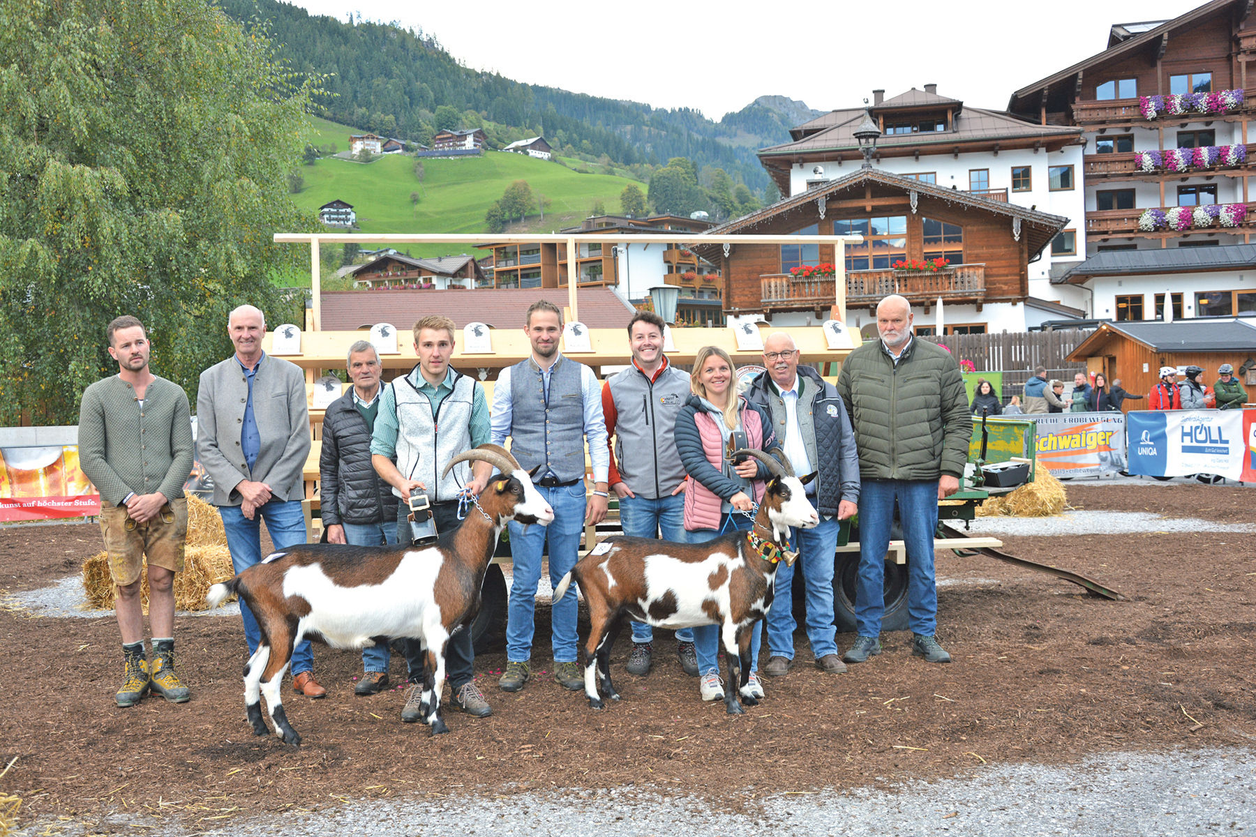 Tauernschecken begeistern bei Zweiländerausstellung.jpg © SZV