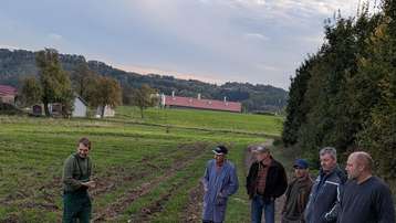 BIO Feldbegehung in St. Georgen an der Gusen, 8. Oktober 2025