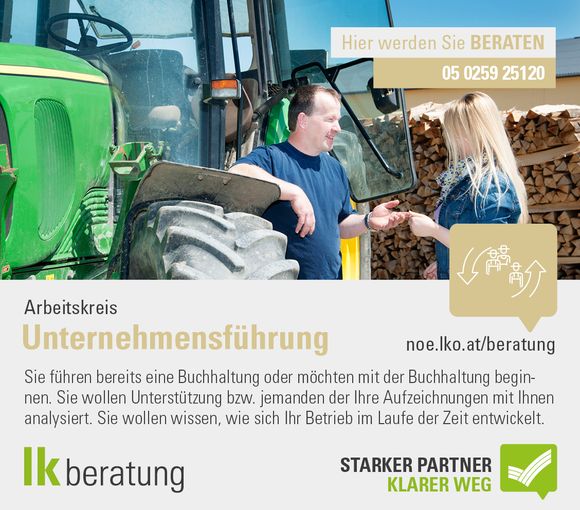 10208_Werbebanner Arbeitskreis Unternehmensführung_2022.jpg © LK NÖ 10208_Werbebanner Arbeitskreis Unternehmensführung_2022.jpg © LK NÖ
