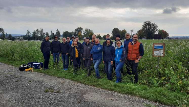 Bienenfreundlicher Zwischenfruchtversuch St. Georgen/Obernberg, 10. Oktober 2025