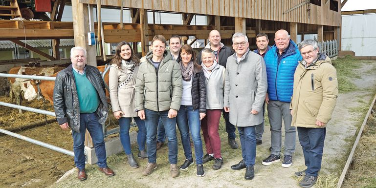 Sepp Schwaiger hatte das Ohr bei den Bäuerinnen und Bauern © Dürnberger, Mooslechner, Strobl Sepp Schwaiger hatte das Ohr bei den Bäuerinnen und Bauern © Dürnberger, Mooslechner, Strobl