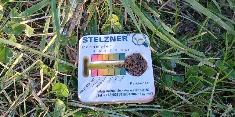 Kalkung - pH Wert.jpg © LK OÖ/Fritscher Kalkung - pH Wert.jpg © LK OÖ/Fritscher