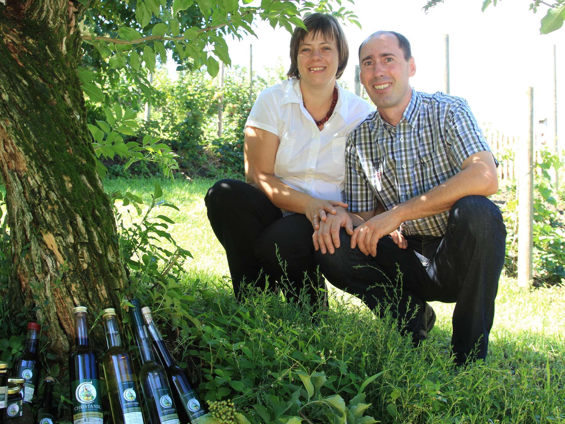 Christandl Renate und Hannes, Holunder.jpg © obstchristandl