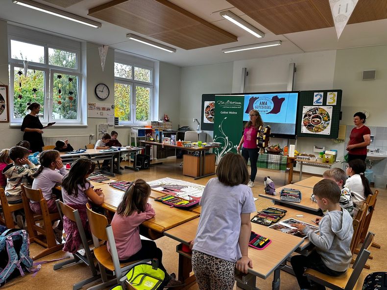 Schulaktion Oktober 2025 © Die Bäuerinnen im gebiet Weitra