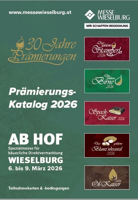 Ab Hof_Prämierungen_2026.jpg © Messe Wieselburg
