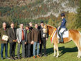Leistungsprüfung_print-2_Lamina © Elaria – Reservesiegerin Haflinger – B.: Lara Moser, Egg.