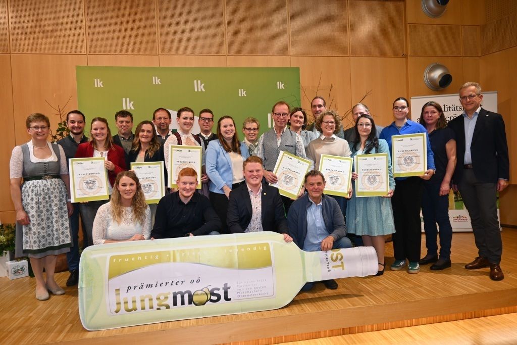 Gala der Praemierung_Most_klein.jpg © Landwirtschaftskammer OÖ