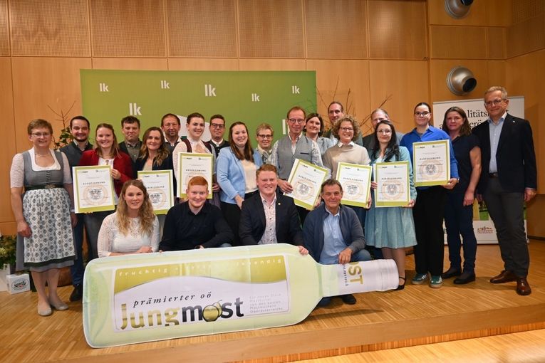 Gala der Praemierung_Most_klein.jpg © Landwirtschaftskammer OÖ