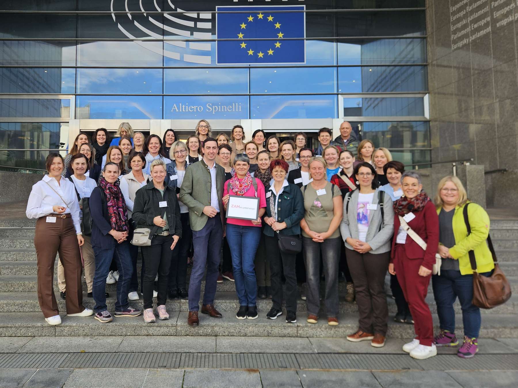 Brüssel Reise ZAMm 2025 © Lukas Wolfsjäger