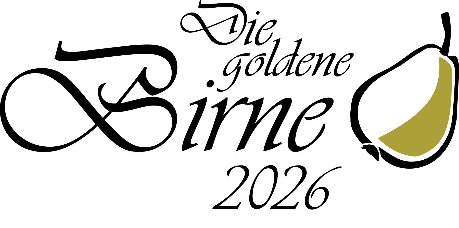 Logo Die goldene Birne 2026 schwarz (Kopie).jpg © Messe Wieselburg