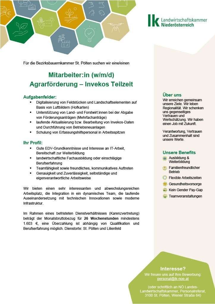 Inserat.jpg © LK NÖ