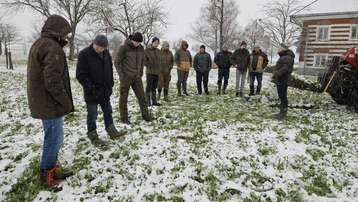 Feldbegehung Arbeitskreise "BWS" Dietach und Wolfern, 25. November 2025