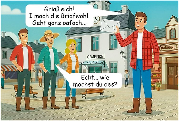 Briefwahl: so einfach geht s © Landwirtschaftskammer Steiermark