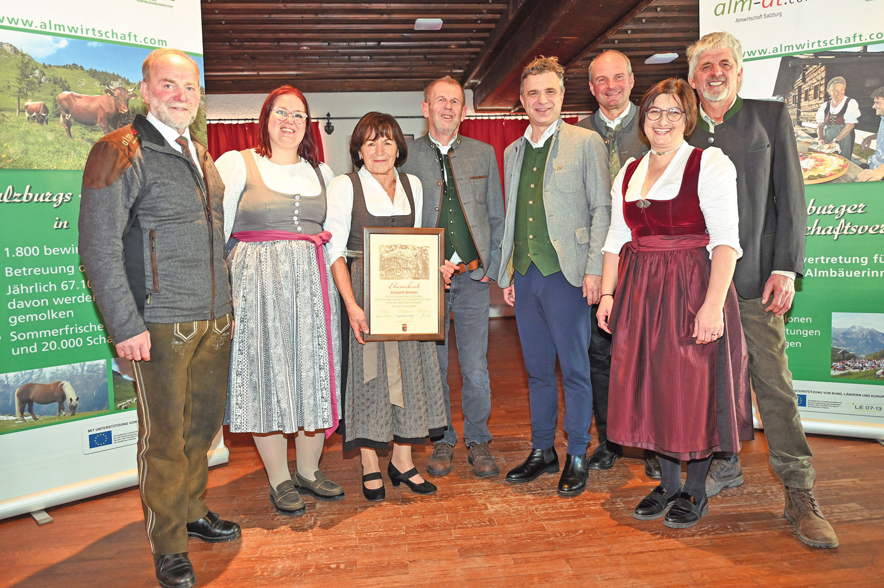 Wertschätzung für das Salzburger Almpersonal.jpg © Fürstauer-Reiter