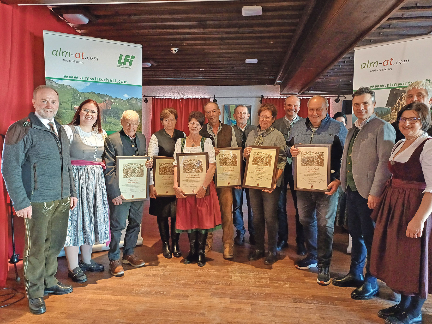 Wertschätzung für das Salzburger Almpersonal.jpg © Fürstauer-Reiter