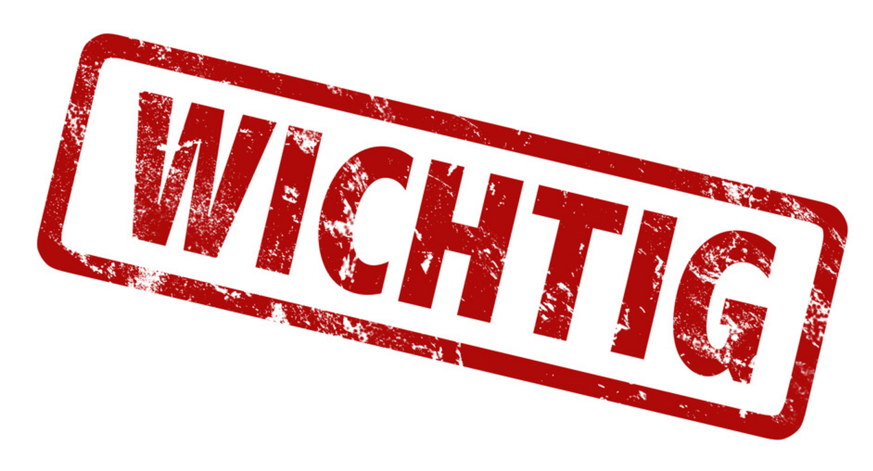 Schild_Wichtig.png © Archiv