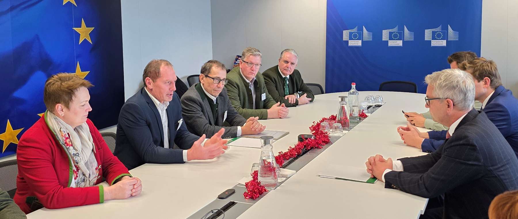 Brunner-Aussprache Brüssel © LKÖ/Jung-Leithner