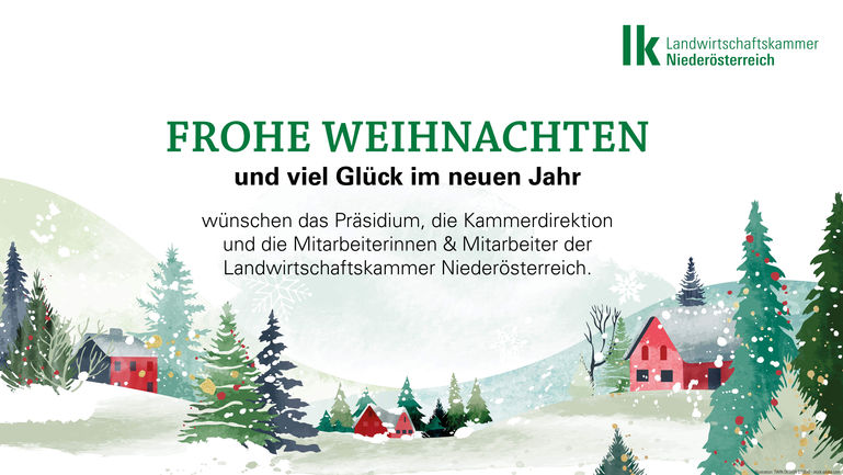 Weihnachtswünsche © LK Niederösterreich