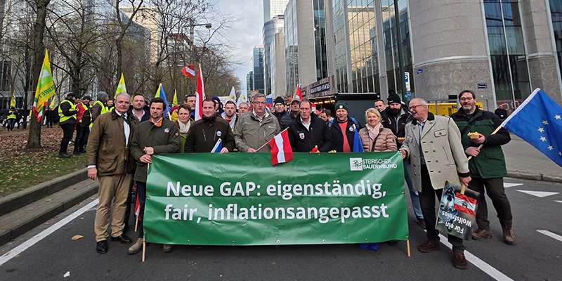 Bauerndemo Brüssel.jpg © LKÖ / Jung-Leithner