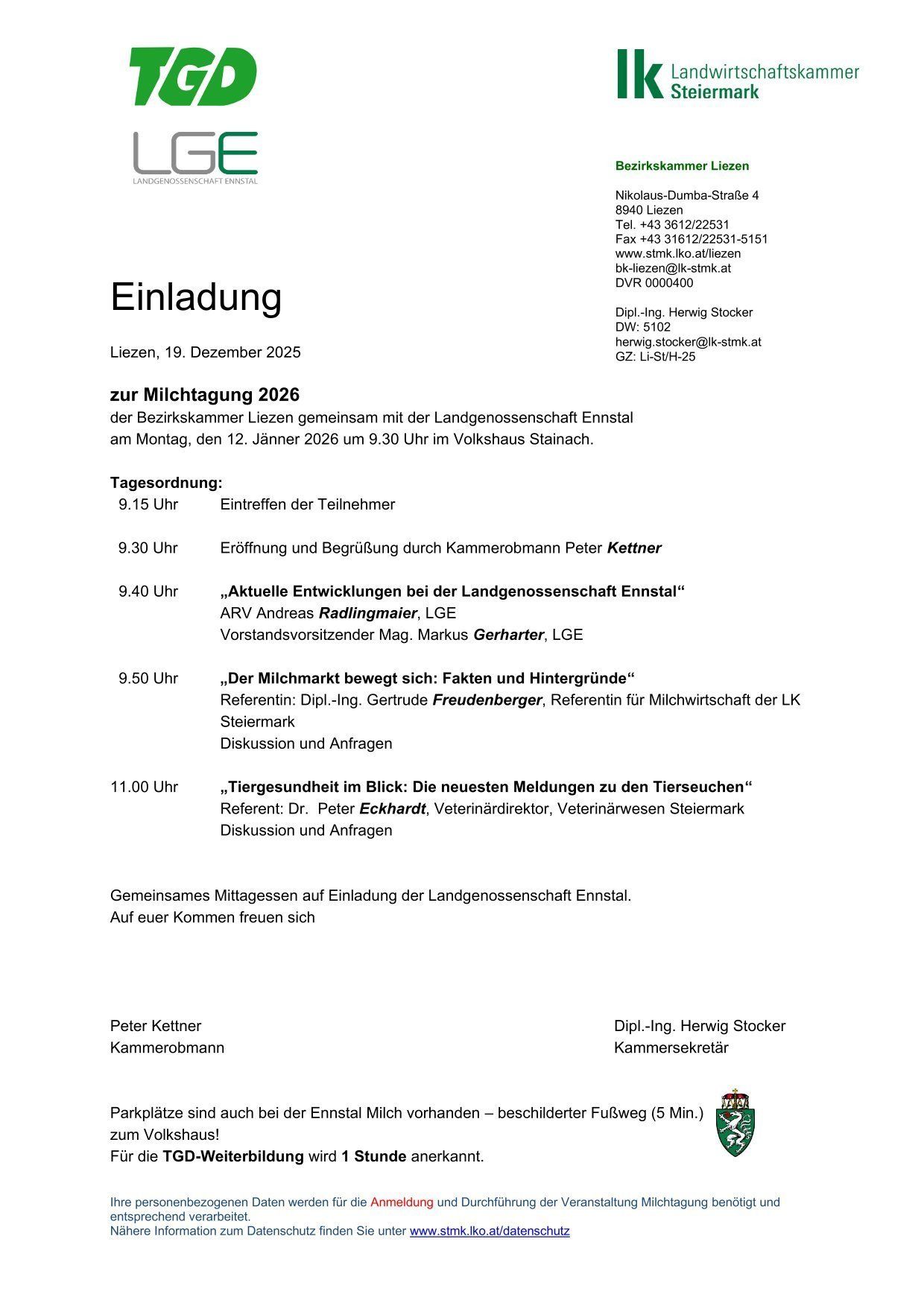 Einladung 2026-1.jpg © Archiv