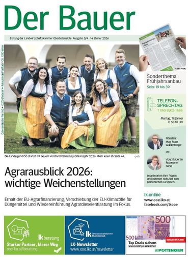 Titelseite Der Bauer KW 03_04.jpg © LK OÖ