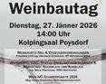 Plakat 2026 © BWV Poysdorf