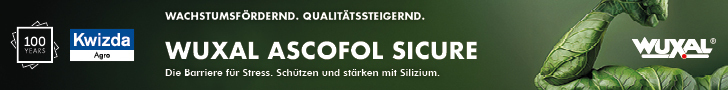 120126_728x90px_ LK Österreich_Biostimulanzien – Wuxal Ascofol Sicure_Banner © Archiv