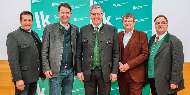 Spitzenkandidaten LK Wahlen 2026 © LK Steiermark/Fuchs