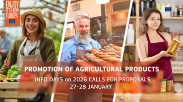 Enjoy it´s from Europe.png © European Union, 2025; image sources: stock.adobe.com