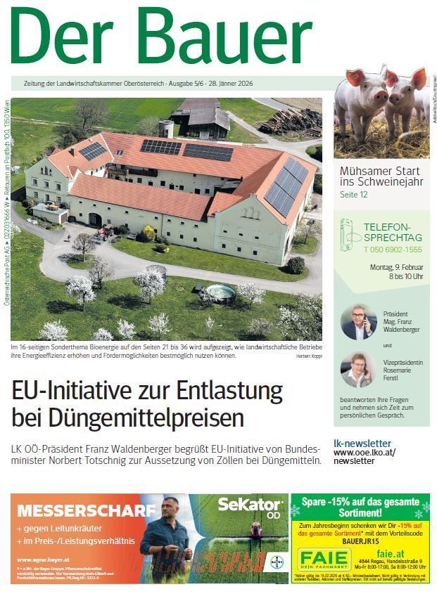 Titelseite Der Bauer KW 05_06.jpg © LK OÖ