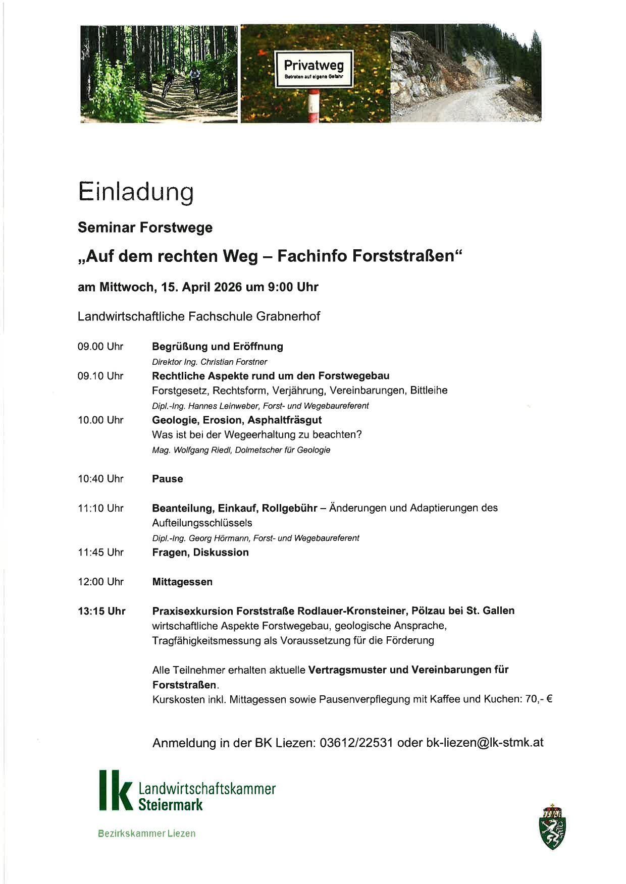 Einladung Seminar Forstwege-1.jpg © Archiv