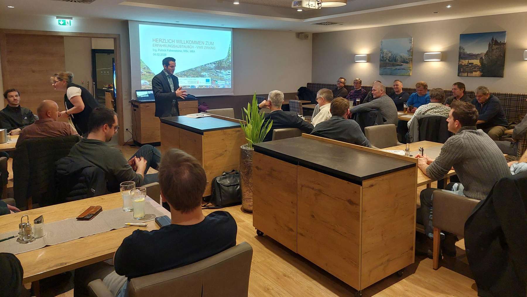 Bilder vom Erfahrungsaustausch zum Vertragswasserschutz Zirking, 4. Februar 2026