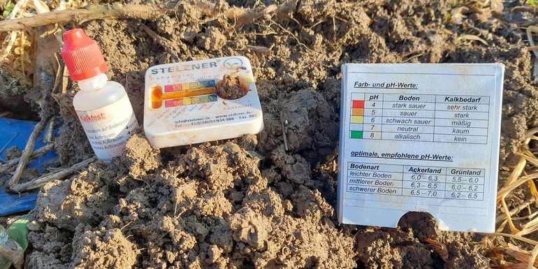 pH-Wertbestimmung mit dem pH-Meter und Salzsäuretest .jpg © BWSB/Wallner