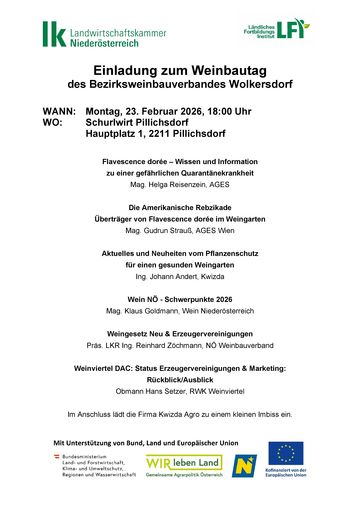 Einladung Weinbautag Wolkersdorf.jpg © BBK Mistelbach